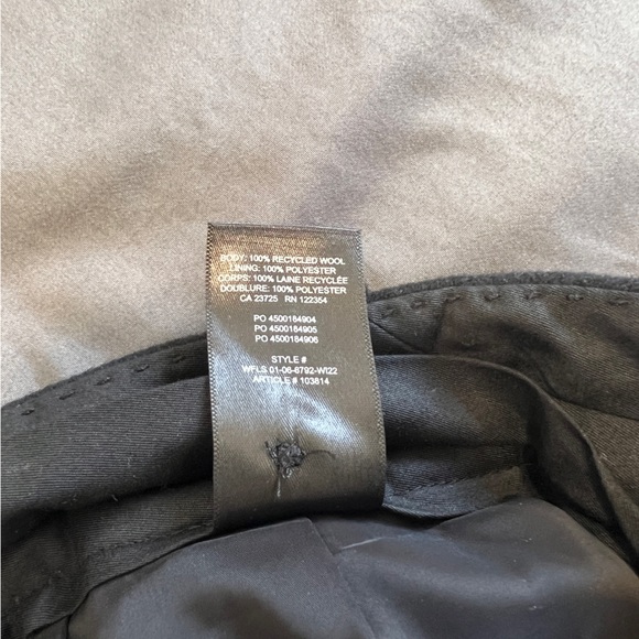 Aritzia 100% wool effortless pants, size 0 - Picture 4 of 4